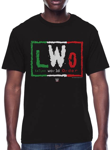 WWE, Mens Graphic Print Short Sleeve Tee, LWO Logo, Sizes S-3XL - Walmart.com