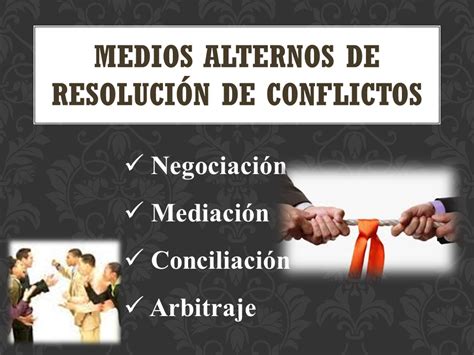 CINCOnflictos paso a paso Mecanismos Alternativos De Resolución De