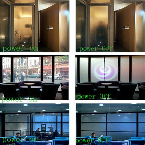 Electronic Self Adhesive Switchable Smart Pdlc Privacy Glass Film White China Smart Film And