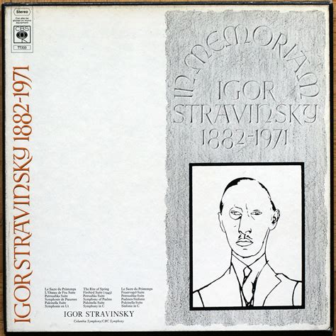 Stravinsky Strawinsky Le Sacre Du Printemps L Oiseau De Feu