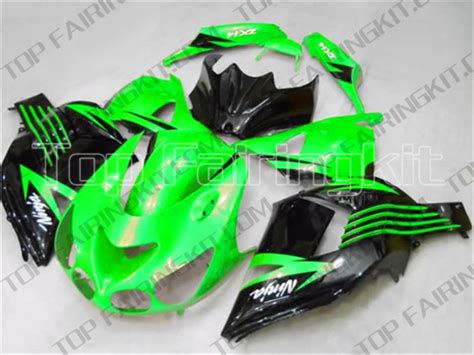 Green Black 2012-2017 ZX14R KAWASAKI Motorcycle Fairing | #30350 ...