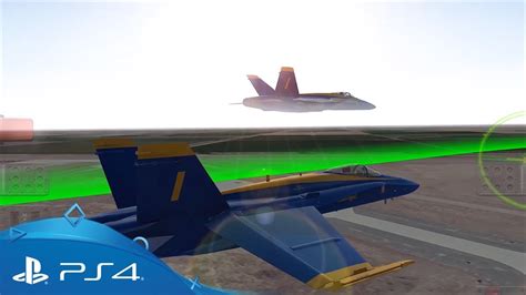 Blue Angels Aerobatic Flight Simulator Presentation Trailer Ps4