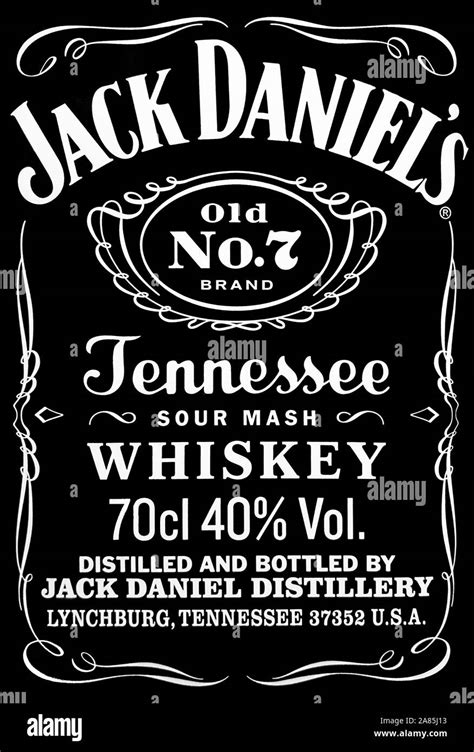 Jack Daniels Label