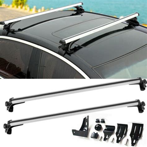 Universal 48 Car Top Roof Rack Cross Bar Luggage Cargo Carrier W3