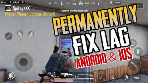 How To Permanently FIX LAG In PUBG MOBILE Android IOS YouTube