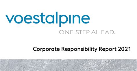 Sustainability Strategy - voestalpine Corporate Responsibility Report 2021