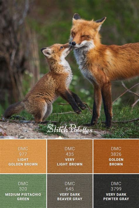 Kiss Of A Little Fox | Fall color palette, Color palette design, Color ...