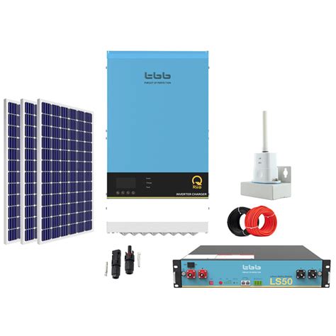 Tbb Complete Off Grid 4kva Solar System 4kw Solar Energy 4000w Solar