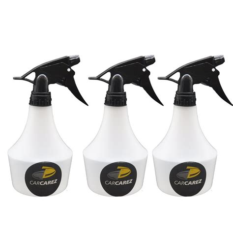 Carcarez Plastic Trigger Spray Bottle 16 Oz Heavy Duty Chemical