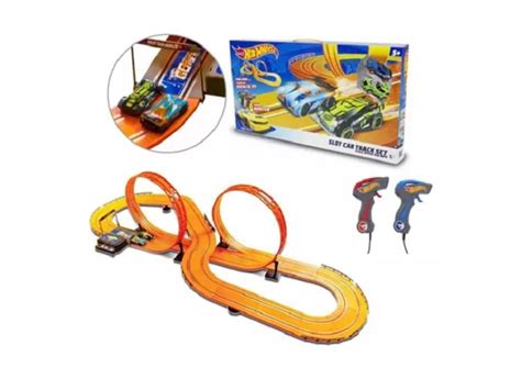 Pista Hot Wheels Deluxe Slot Car Track Set 632cm Bivolt Multikids o Melhor Preço é no Zoom