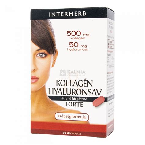 Interherb Vital Kollagén Hyaluronsav Forte kapszula 30