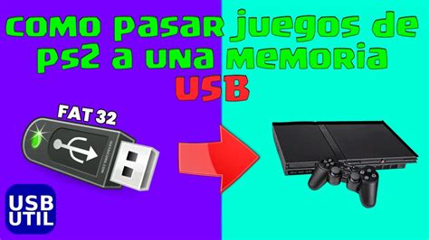 Como Pasar Juegos ISO De PlayStation 2 A Una USB 2024 YouTube