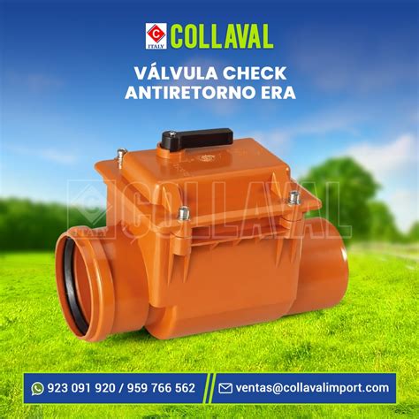 Válvula check antirretorno marca Era Collaval Import