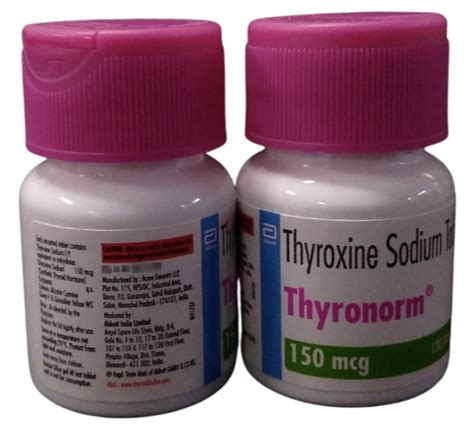 Thyronorm Thyroxine Levothyroxine Tablet At Rs 184bottle In Ambala