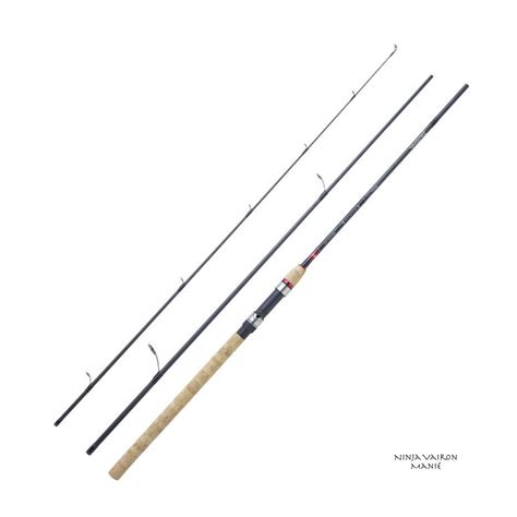 Spinning Rod Daiwa Ninja Vairon Manie Leurre De La P Che