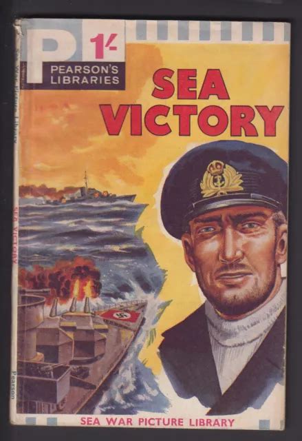 PEARSON LIBRARY SEA War Picture Library Comic No 6 Sea Victory Vg 7