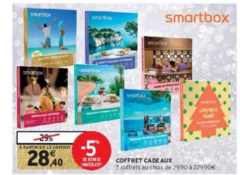 Promo Coffret Cadeaux Smartbox Chez Intermarch Hyper Icatalogue Fr