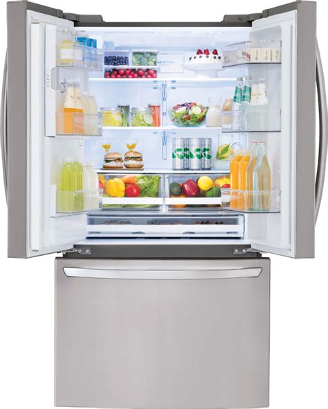 Questions and Answers: LG 26.2 Cu. Ft. French Door Smart Refrigerator ...