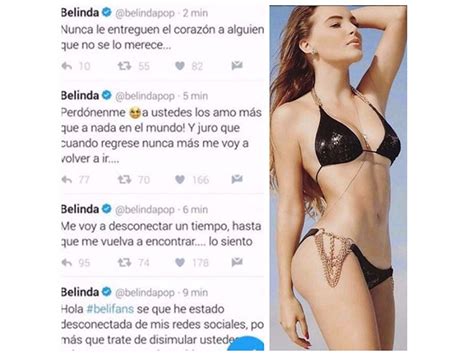 A Belinda le hackean su cuenta de Twitter Acontecer Querétaro