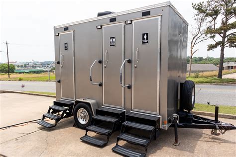 Tour Our Luxury Porta Potty Trailer