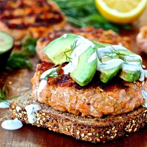 Salmon Burger Recipe With Dill Sauce Besto Blog