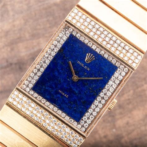 Caso Watches KING MIDAS REF 4611 LAPIS DIAMOND DIAL WITH DIAMOND