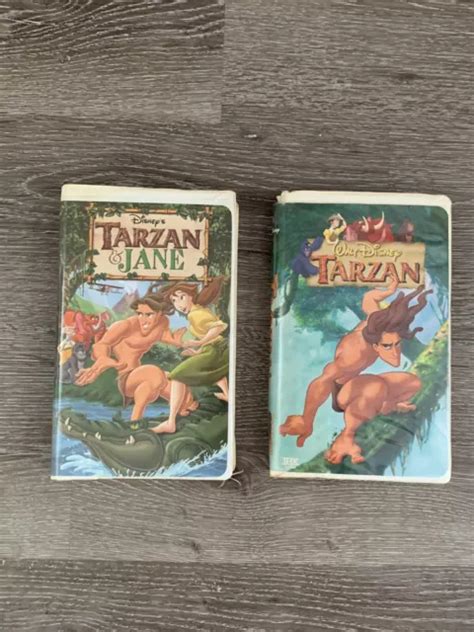 DISNEY TARZAN Jane VHS Clamshell Movie VHS Vintage 1999 Tony Goldwyn