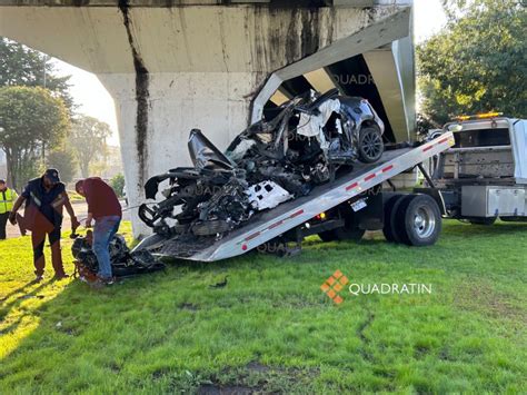 Choca En Puente De Tollocan Y Muere