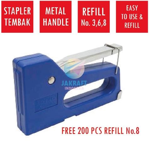 Jual Staples Tembak Joyko Gt Stapler Shoot Gun Tacker Joiko Gun