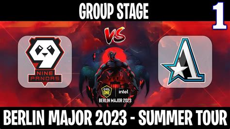 9 Pandas Vs Aster Game 1 Bo2 Group Stage ESL ONE Berlin Major 2023