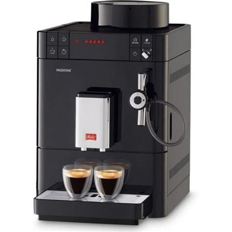 Expresso Avec Broyeur Compatible Nespresso Melitta Passione L Noir