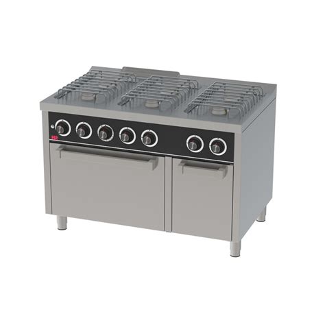 Cocina Basic Fuegos Serie Horno Cb F H Hr Fainca