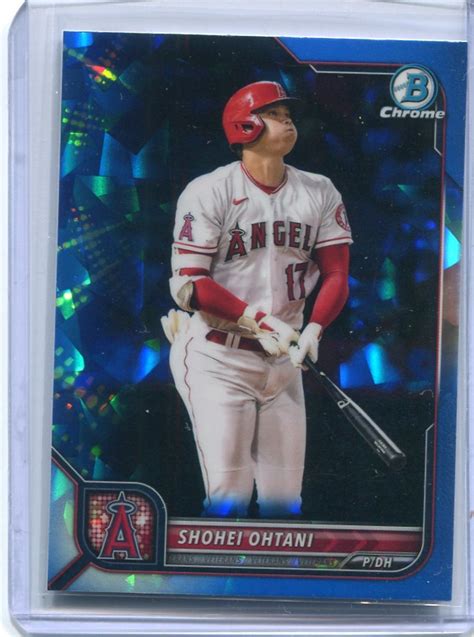 2022 Bowman Chrome Sapphire Edition 71 Shohei Ohtani カード 大谷翔平 エンゼルス