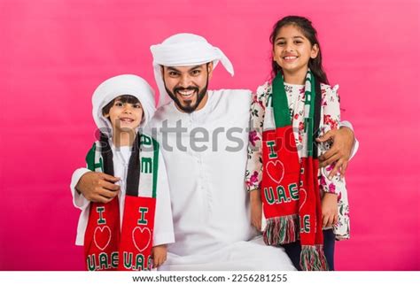 Happy Kids Traditional Kandura Dress Dubai Stock Photo 2256281255