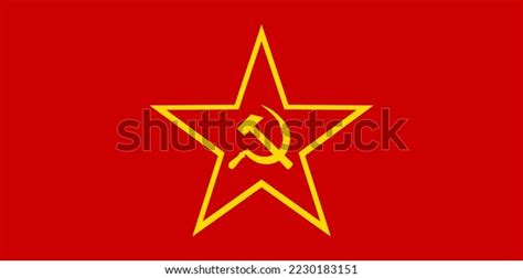 Flag Soviet Union Army Vector Illustration Stock Vector (Royalty Free ...