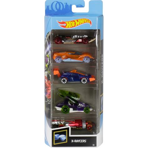 Set 5 Masinute Hot Wheels X Raycers 1 64 EMAG Ro