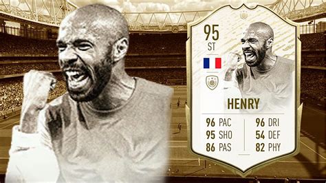 Fifa Thierry Henry Prime Icon Moment Player Review I Fifa