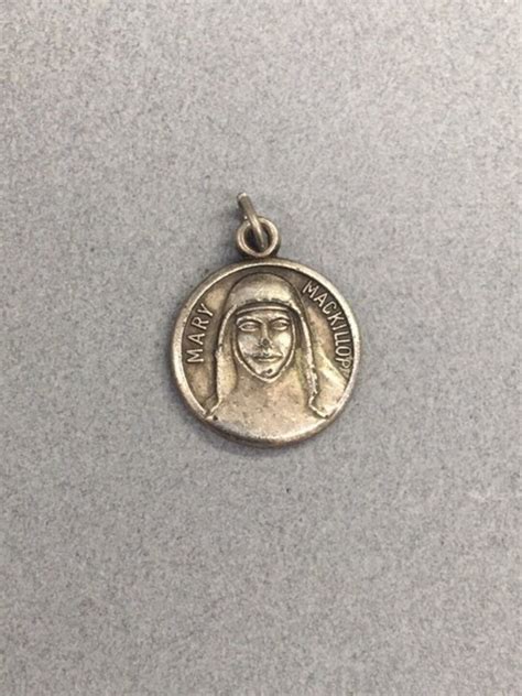 St Mary Mackillop Medal of Cross Australia Vintage Catholic Gifts - Etsy