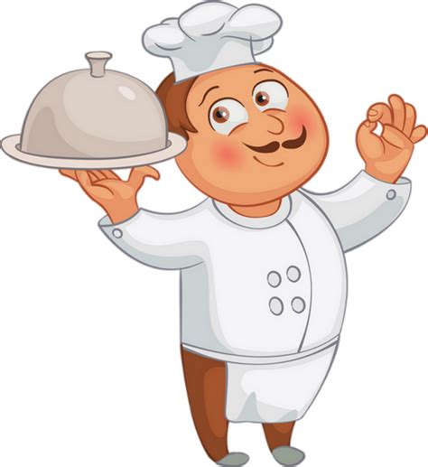 Chef Cuisinier Png Cooking Chef Clipart Cocinero Png