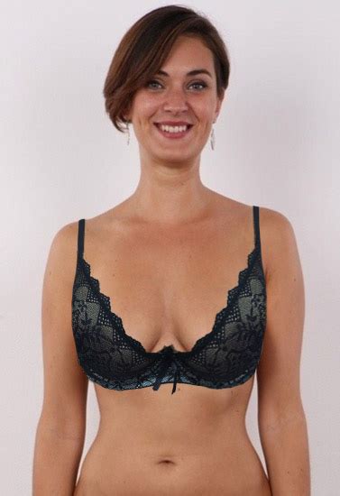 Unlined Sheer Lace Embellished Underwired Bra