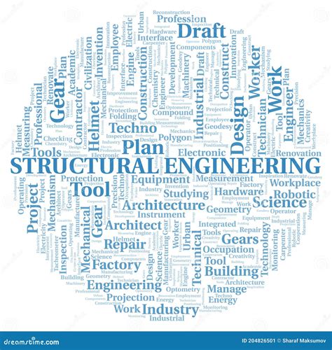 Structural Engineering Linear Icons Set Stability Analysis Design