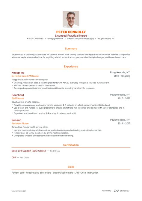 5 Lpn Resume Examples And Guide For 2023