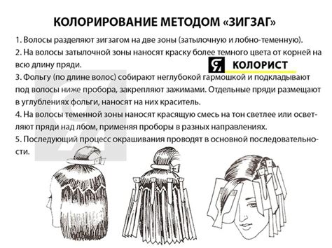 Обесцвечивание волос на голове, лице и теле: пошаговые схемы