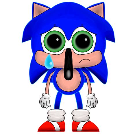 Aw Heck Nah Sonic Sad Spongebob Meme By Zayawaya On Deviantart