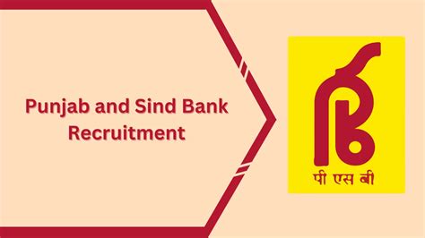 Punjab And Sind Bank Recruitment 2024 Office Assistant