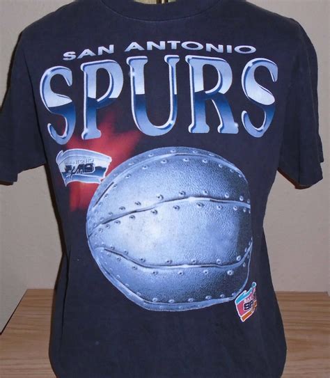 Vintage 1990s San Antonio Spurs Basketball T Shirt Large By