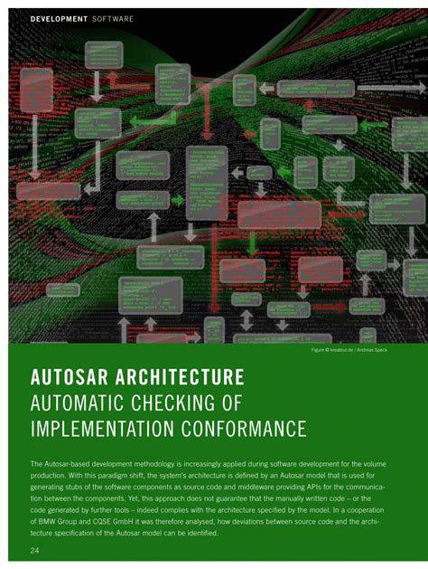 Pdf Autosar Architecture Automatic Checking Of Implementation