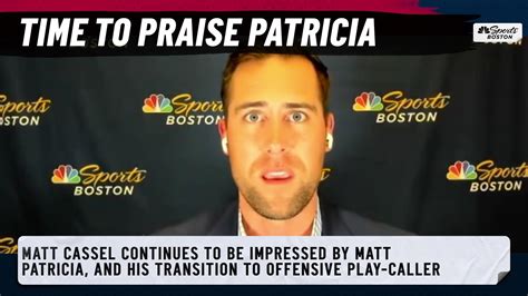 Matt Cassel heaps praise on Matt Patricia after Patriots' win over Lions - NBC Sports Boston