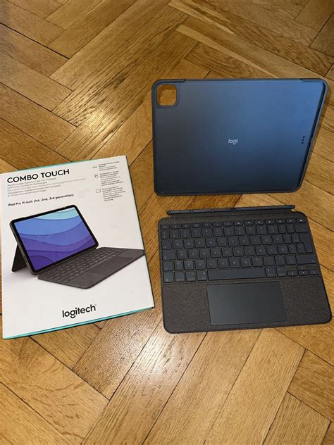 IPad Pro 11 Logitech Combo Touch Klawiatura Etui Gen 1 2 3 4 Nie Folio