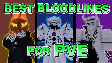 Best Bloodlines For Pve Humanoid Bosses Shindo Life Youtube